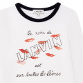 Jersey T-shirt LANVIN for GIRL