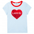 T-shirt in jersey di cotone LANVIN Per BAMBINA