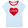 KURZARM T-SHIRT LANVIN Für MÄDCHEN