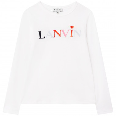 T-shirt coton et modal LANVIN pour FILLE