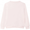 Cotton fleece sweatshirt LANVIN for GIRL
