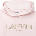 Sweat-shirt à capuche LANVIN pour FILLE
