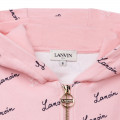 Fleece vest met capuchon LANVIN Voor