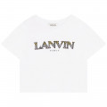 Camiseta de manga corta LANVIN para NIÑA