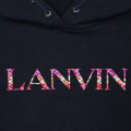 Sweat-shirt molletonné LANVIN pour FILLE