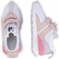 Low-top trainers with hook-and-loop fastening LANVIN for GIRL