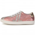 Sequinned low-top trainers LANVIN for GIRL