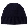 Knitted cotton and wool cap LANVIN for BOY