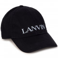 Embroidered cotton cap LANVIN for BOY