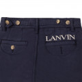 Pantalon en coton chevron LANVIN pour GARCON