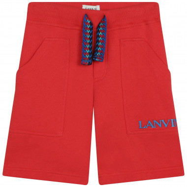 Cotton fleece shorts LANVIN for BOY
