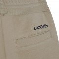 Pantalon de jogging molletonné LANVIN pour GARCON