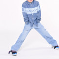 5-pocket cotton jeans LANVIN for BOY