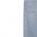 Katoenen jeans met 5 zakken LANVIN Voor
