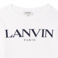 T-shirt en coton LANVIN pour GARCON
