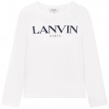 T-shirt in jersey di cotone LANVIN Per RAGAZZO