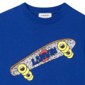 T-shirt skatebord coton LANVIN pour GARCON