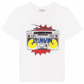 T-shirt coton imprimé LANVIN pour GARCON