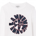 Camiseta de punto de algodón LANVIN para NIÑO