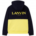 Zipped hooded cardigan LANVIN for BOY