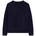 Wool and cotton jumper LANVIN for BOY