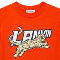 T-shirt met tijgerprint LANVIN Voor
