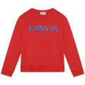 Sweat-shirt en molleton LANVIN pour GARCON