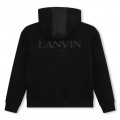 Hooded zip-up sweatshirt LANVIN for BOY