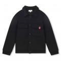 Sweat-shirt boutonné doublé LANVIN pour GARCON