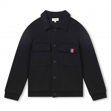 Lined button-up sweatshirt LANVIN for BOY