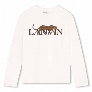 Hobo Cat print T-shirt LANVIN for BOY