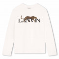 T-shirt con stampa Hobo Cat LANVIN Per RAGAZZO