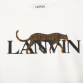 T-shirt met 'Hobo Cat'-print LANVIN Voor