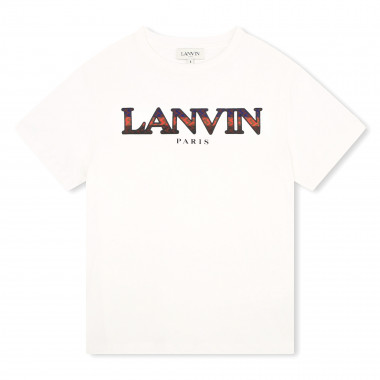 Colourful logo T-shirt LANVIN for BOY