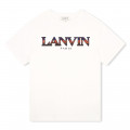 T-shirt stampa logo colorato LANVIN Per RAGAZZO