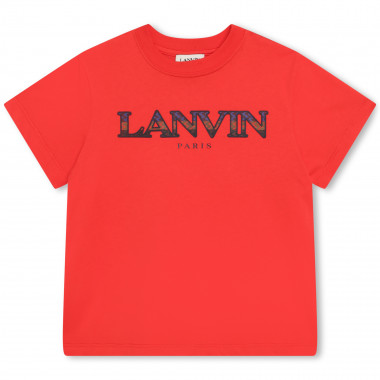 T-shirt imprimé logo coloré LANVIN pour GARCON
