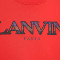 T-Shirt mit buntem Print-Logo LANVIN Für JUNGE