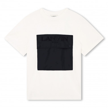 T-shirt with large pocket  for 