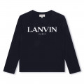 T-shirt avec logo contrastant LANVIN pour GARCON
