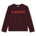 T-shirt avec logo contrastant LANVIN pour GARCON