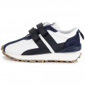 Low-top trainers with hook-and-loop fastening LANVIN for BOY