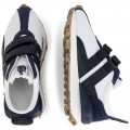 Low-top trainers with hook-and-loop fastening LANVIN for BOY