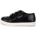 Leather low-top trainers LANVIN for BOY