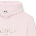 Sweat-shirt à capuche LANVIN pour FILLE