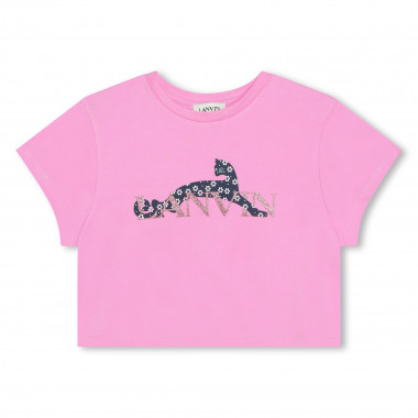 T-shirt with graphic print LANVIN for GIRL
