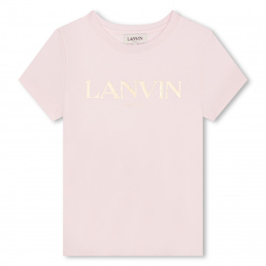 T-shirt manches courtes logo LANVIN pour FILLE