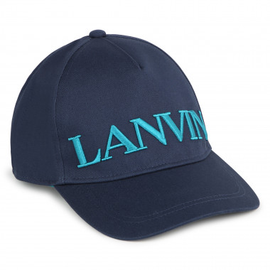 Embroidered cotton cap LANVIN for BOY