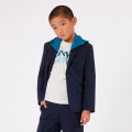 Bimaterial suit jacket LANVIN for BOY