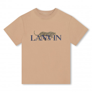 T-shirt à motif en coton LANVIN pour GARCON