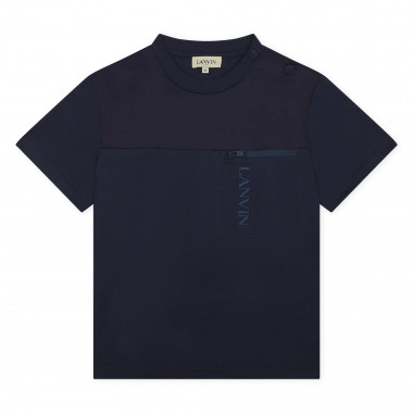 Baumwoll-T-Shirt mit Tasche LANVIN Für JUNGE